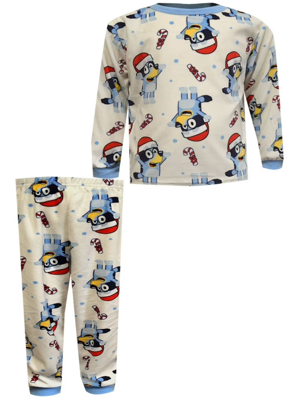 NWT-Bluey super soft Celebrate Christmas Toddler Pajamas